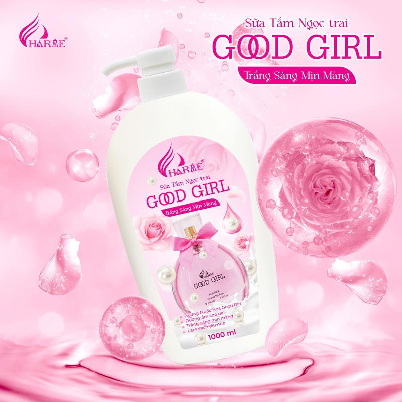 Sữa tắm charme good girl 1000ml hương nước hoa quyến rũ, sang trọng