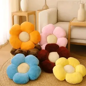 Bantal Bunga / Bantal Sofa / Bantal Alas duduk Bunga warna warni bahan halus warna cerah beragam