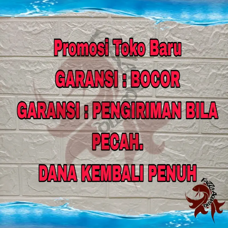 Aquarium 15x15x20 Akuarium Kaca baru tebal 5 mm 2