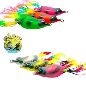 SOFT FROG SKIRT BERDIRI LJ LURE UKURAN 6CM