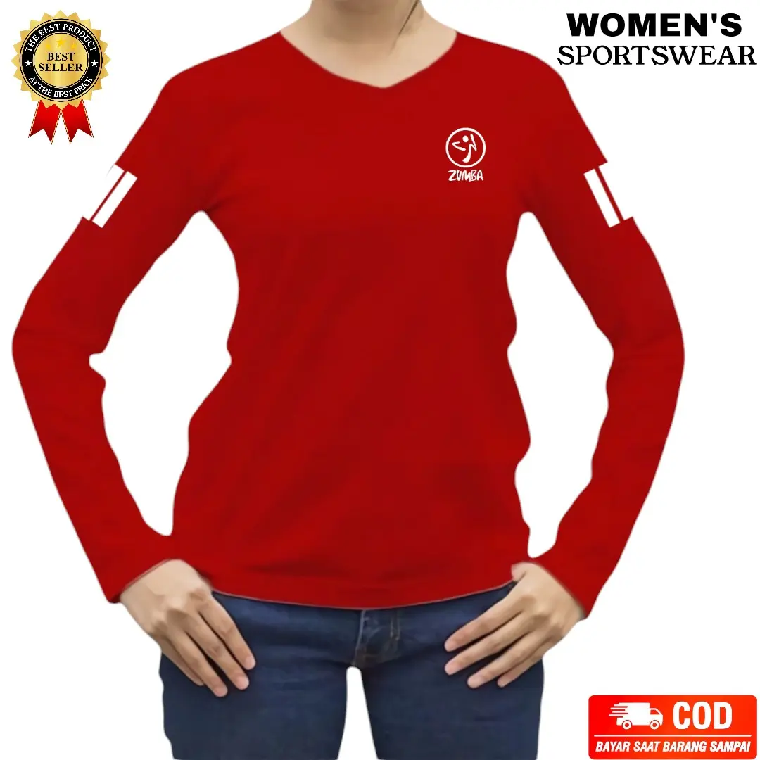 BAJU SENAM WANITA | BAJU YOGA WANITA | KAOS SENAM WANITA | KAOS OLAHRAGA WANITA Sport jersey