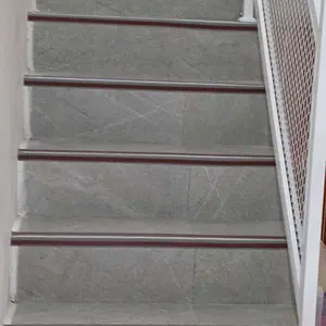 2 Meter Lis Tangga Pengaman Anti Selip Type L 5cm KARET Step Nosing + Perekat 3M