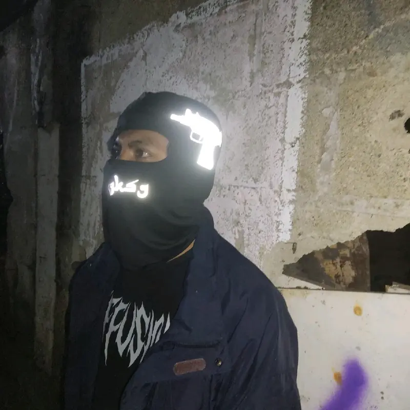 omgksg.legitimazed - ￼Masker Balaclava Uzi Reflektif Menyala / Masker Ninja / masker full face / y2k / masker Motor 4