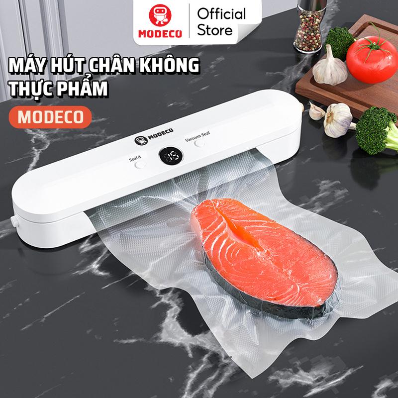  Máy Hút Chân Không Thực Phẩm Modeco - Máy Hàn Miệng Túi Bảo Quản Tươi Ngon ,Chống Ẩm Mốc Thực Phẩm 