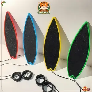 Finger Surfing Board Plastik Papan Selancar Jari 100*30mm Mini