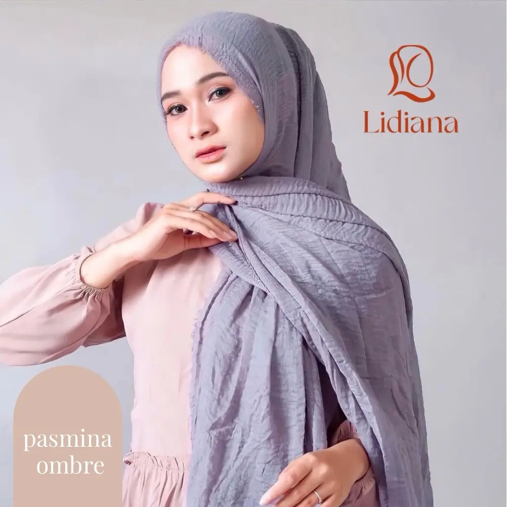 PASMINA CRINKLE || best seller anti nerawan || lidiana hijab