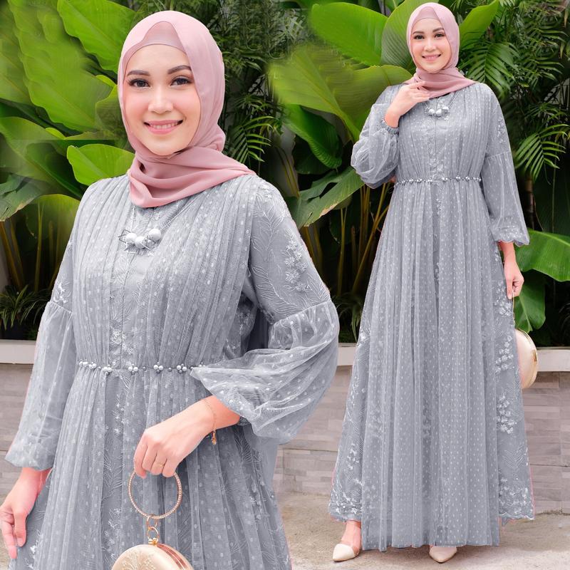 Product Introduction of MAXI JAHWARA (M-XXXL) READY 5 UKURAN GAMIS MUSLIM GAMIS MURAH GAMIS PESTA GAMIS TERLARIS GAMIS KEKINIAN GAMIS COUPLE JAHWARA KID BISA COD Ibu Kombinasi 35