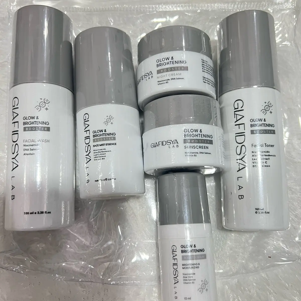 [ PRODUK READY ] BISA KEMASAN LAMA atau BARU BOOSTER GLOW & BRIGHT GLAFIDSYALAB| GLAFIDSYA Pemutihan Kulit Kering Hidrasi Menghilangkan flek hitam