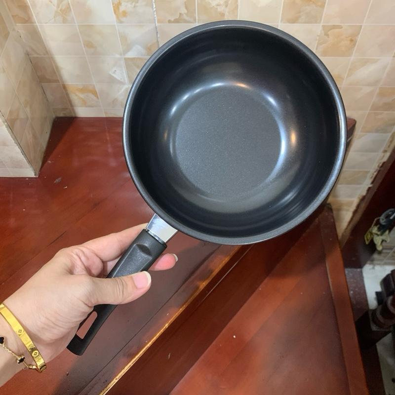 Chảo chống dính 3 lớp 20cm sâu lòng cao cấp dùng cho mọi loại bếp