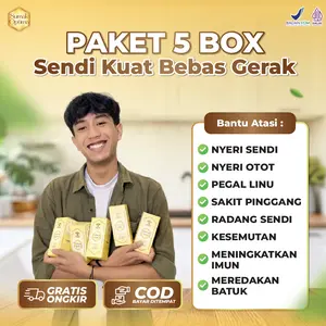 SUMAK OPTIMA HERBAL PAKET 5 BOTOL - MADU SUMAK OPTIMA BERMANFAAT REDAKAN PEGAL LINU PADA SENDI DAN OTOT  | 100% HERBAL SUDAH BPOM & HALAL MUI
