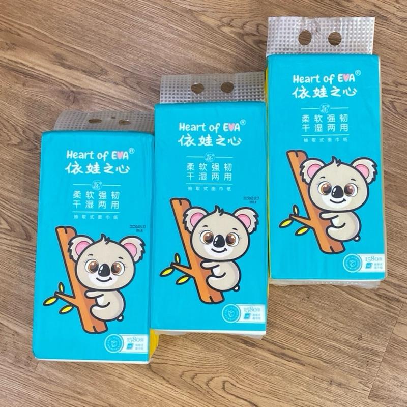 [ mua 10 tặng 3] Giấy rút 1580tờ  Gấu Koala 2
