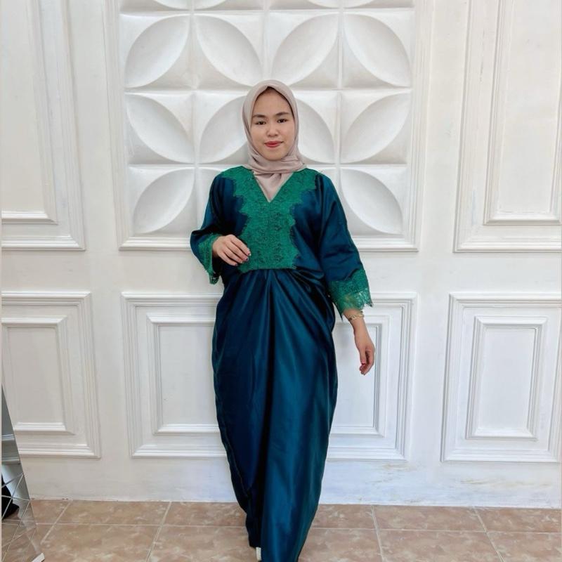 Kalila Kaftan Raya Series Kaftan Satin Lebaran Termurahh - Wanita Casual 1