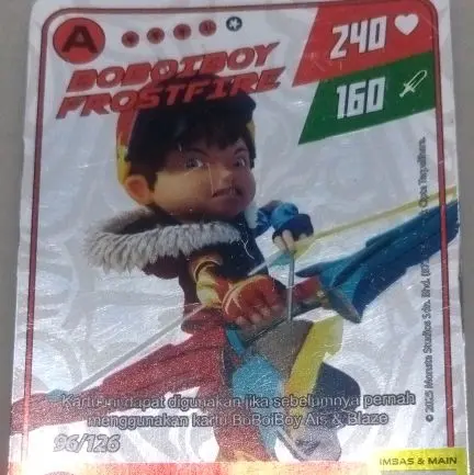 Boboiboy Frostfire