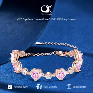 【003Harga telah dibanting, segera di CO】Chard Wake Gelang Wanita Berlian Perhiasan Original Elegan Korea Style Anti Pudar Gelang Cewek  CWB017