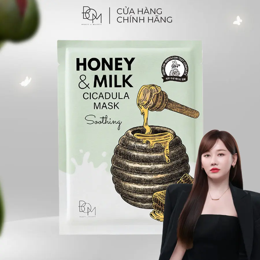 Mặt Nạ B.O.M Làm Dịu Và Dưỡng Da Mềm Mại 25g