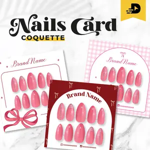 [ISI 30PCS] Alas Nail Art Custom Printing