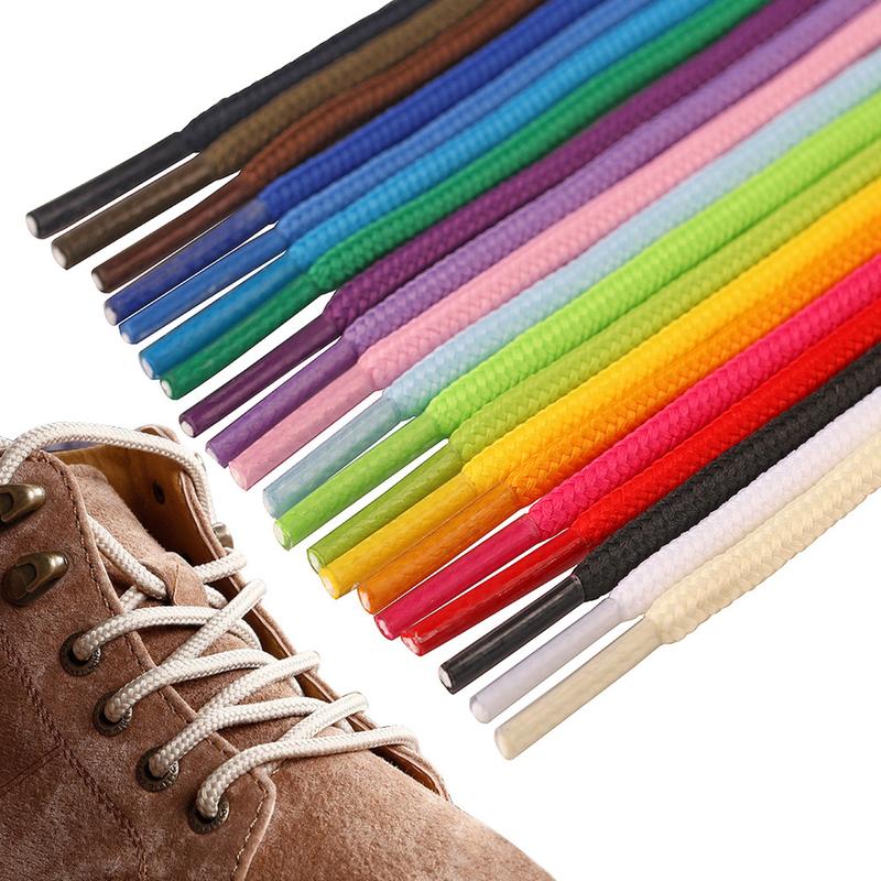 100/150CM New Shoelace Unisex Shoes Rope Multicolor Waxed Round ...