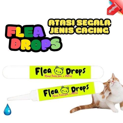 Tetes kutu sulusi mengatasi segala jenis kutu flea drop anti kutu dengan mudah dan aman DELLO 0