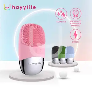 HAYYLIFE Facial Cleaner Silicone Deep Pore Cleaning Electric Massage / Alat Perawatan/Pembersihan Wajah Untuk Mengecilkan Pori Pori Berbahan Silicone HL-BCA605 Muka Elektrik Muka Elektrik