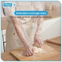 Gambar Med+ Disposable PE Long Sleeve Plastic Gloves 58cm / Sarung Tangan Lengan Panjang Plastik Sekali Pakai 10 Pcs (5 Pasang) dari Medplus Kota Administrasi Jakarta Pusat 5 Tokopedia