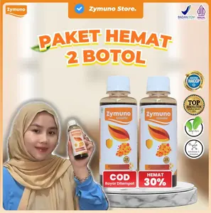 [Paket 2 Botol Hemat 30%] MADU ZYMUNO ORIGINAL - 200ml / botol - Alami, Organik, BPOM & Halal