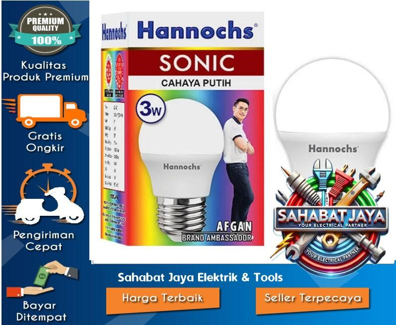 Lampu LED Hannochs SONIC 3/ 5/ 7/ 9/ Watt Capsule LED | Putih 6500K Cool DayLight / Kuning 3000K Warm White 0
