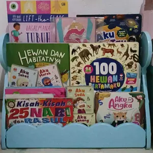 Exotic rak buku susun anak plastik et 825