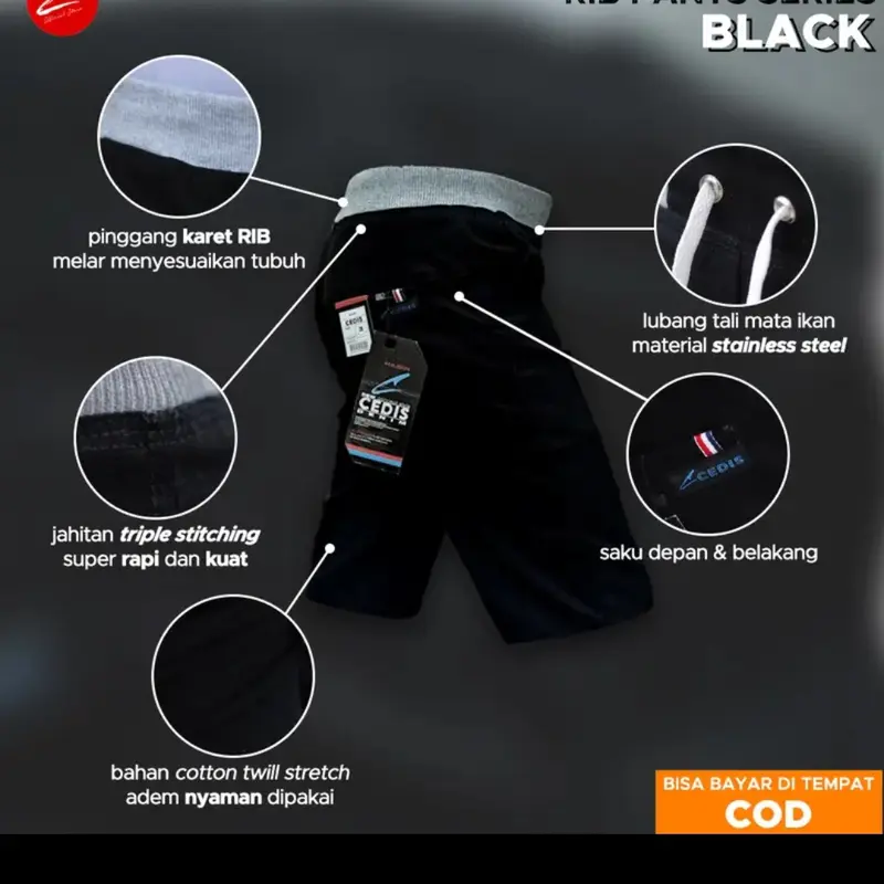 Celana chinos pendek pria kualitas premium tiktokshop 6