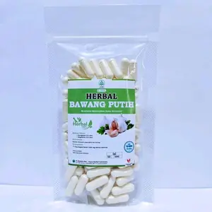 Herbal Bawang Putih premium isi 100 Kapsul - Herbal Anti Kolesterol