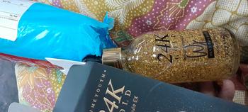 Product Review of [Holika Holika] NEW 24K Gold Ampoule ( Serum Wajah Emas) Kerutan Mencerahkan Vitamin Mengencangkan from s**i 2