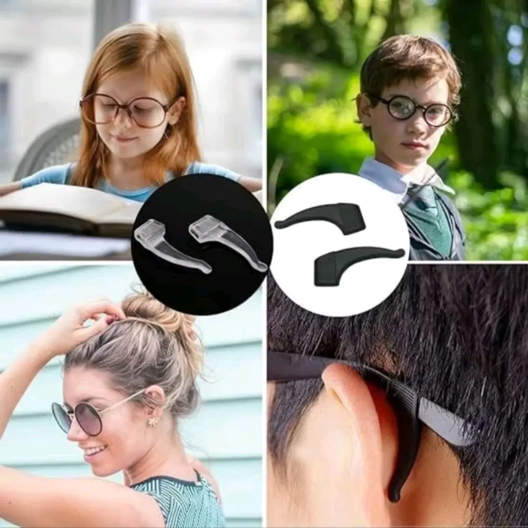 Peyangga Kacamata Cilicone dengan Ear Hook untuk Menyangga Kacamata - Glasses