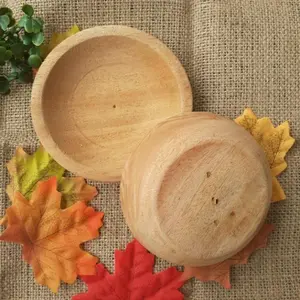 Makngkuk Kayu Hamster 10cm Mangkuk Makanan Hamster Besar