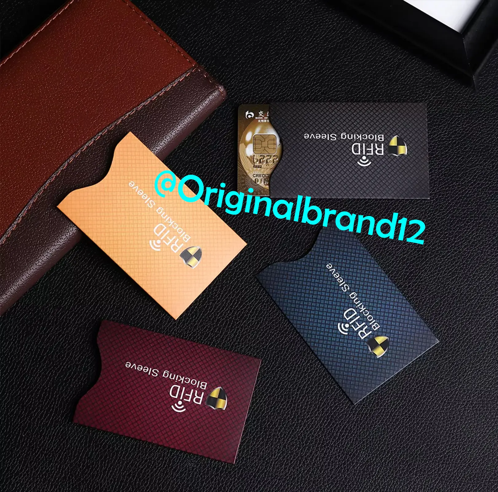 Cover Pelindung Premium RFID Kartu Blocking RFID Anti RFID Bank ATM Kredit Debit KTP SIM