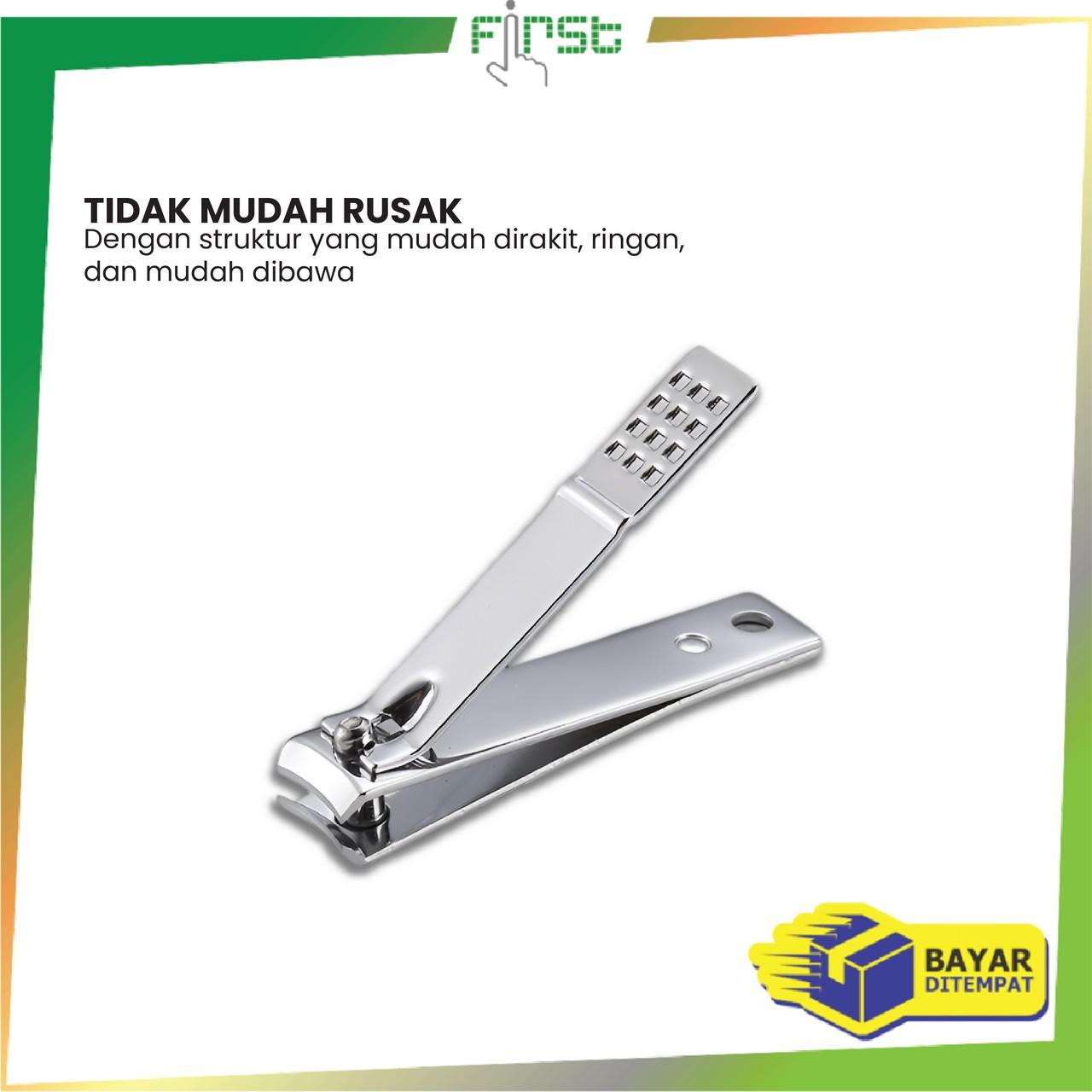 [COD] FH C1022 Gunting Kuku Stainless Steel Anti Slip Portable