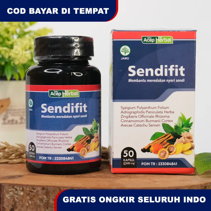 SendiFit Original - Herbal Nyeri Sendi Isi 50 Kapsul 7