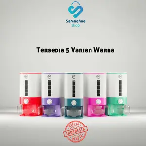 [SH] COD Dispenser Beras Modern 12L | Tempat Penyimpanan Beras Dengan Wadah Pengering | Rice Box Food Grade | Biru | Hijau | Pink | Ungu | Abu-Abu | Merah Plastik