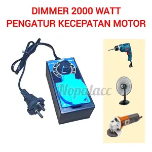 Alat pengatur kecepatan bor gerinda dinamo jingsaw kipas 2000 watt Dimmer