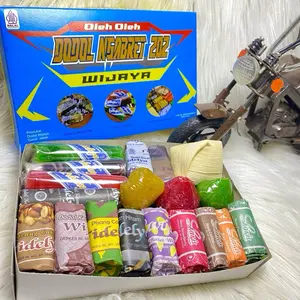 Dodol garut 1 Kg 2BOX campur mix aneka rasa  asli buatan khas kota garut Camilan Manis Food Gula Susu