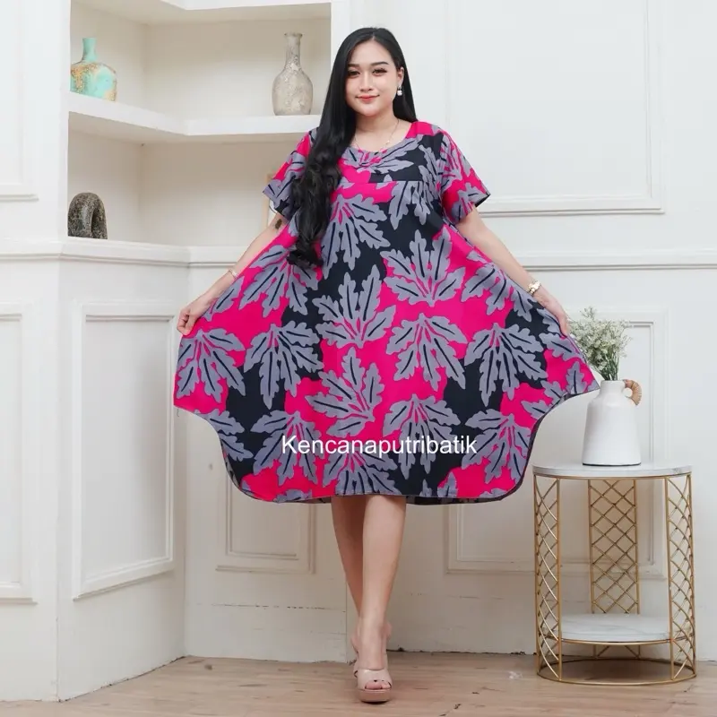 Paket 3pcs daster mayung ketela premium ld 110 pb 115 mayung lebar 2 meter Dress Wanita Pendek [mecca dress]