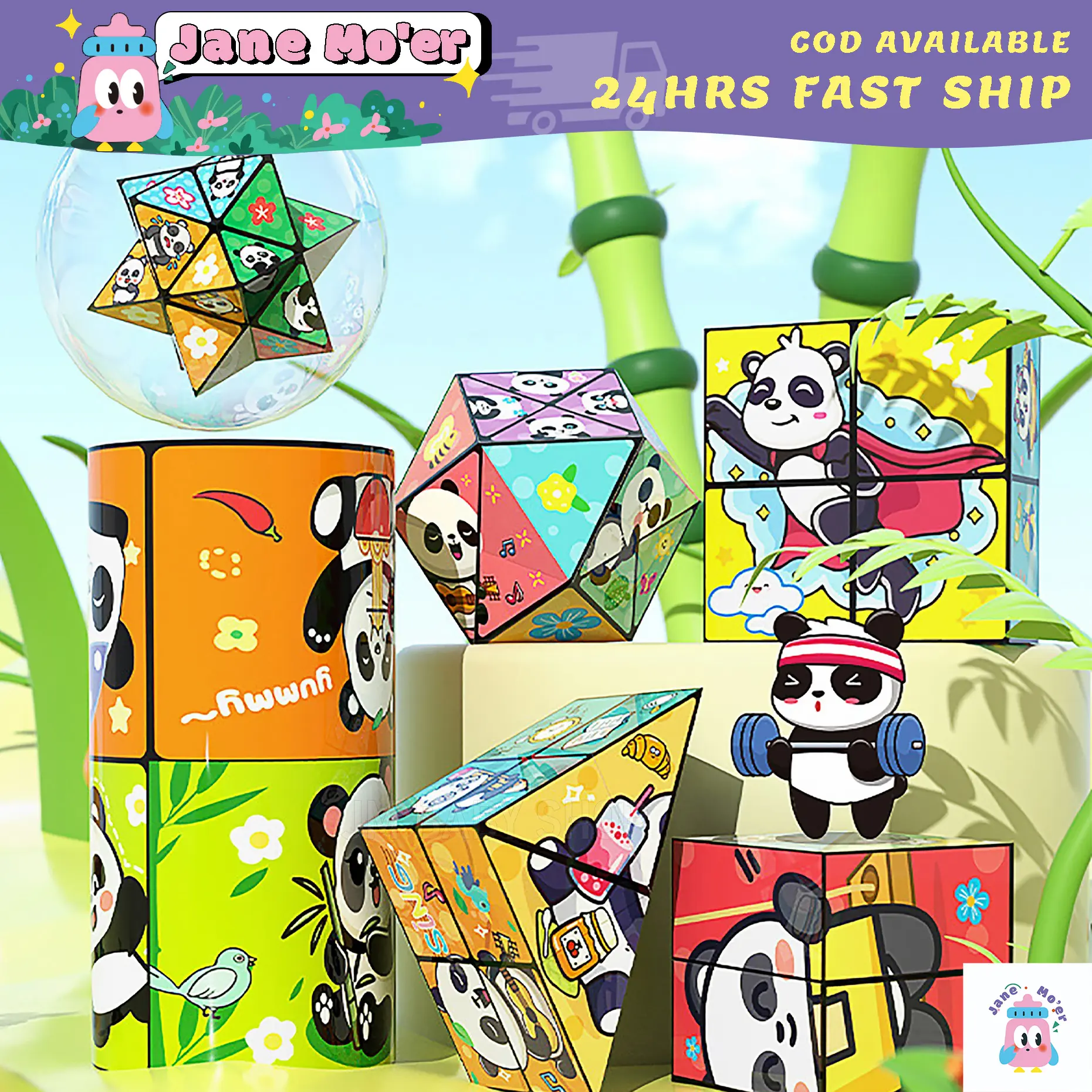 Khối Lập Phương Ma Thuật 3D, JM, Khối Lập Phương Rubik, Khối Lập Phương Tốc Độ Chuyên Nghiệp, Đồ Chơi Giáo Dục, Thiết Kế 3D