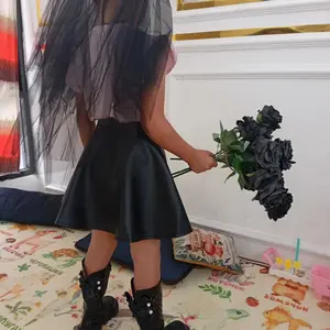 Slayer sirkam veil 2 layer 60-80cm for wedding hitam dan putih simple elegant