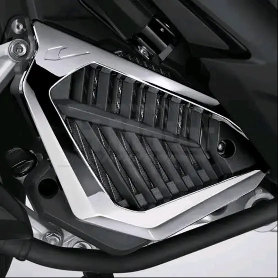 Garnish Cover Radiator Honda New Vario 125 & 150 Esp Chrome Original Honda (2018 - Sekarang) aksesoris motor 0