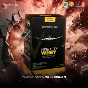 VECTORLABS Master Whey Box 6 Sachet - Whey Protein Concentrate - Susu Fitness