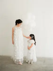 Aura Label - Annelise Dress In White