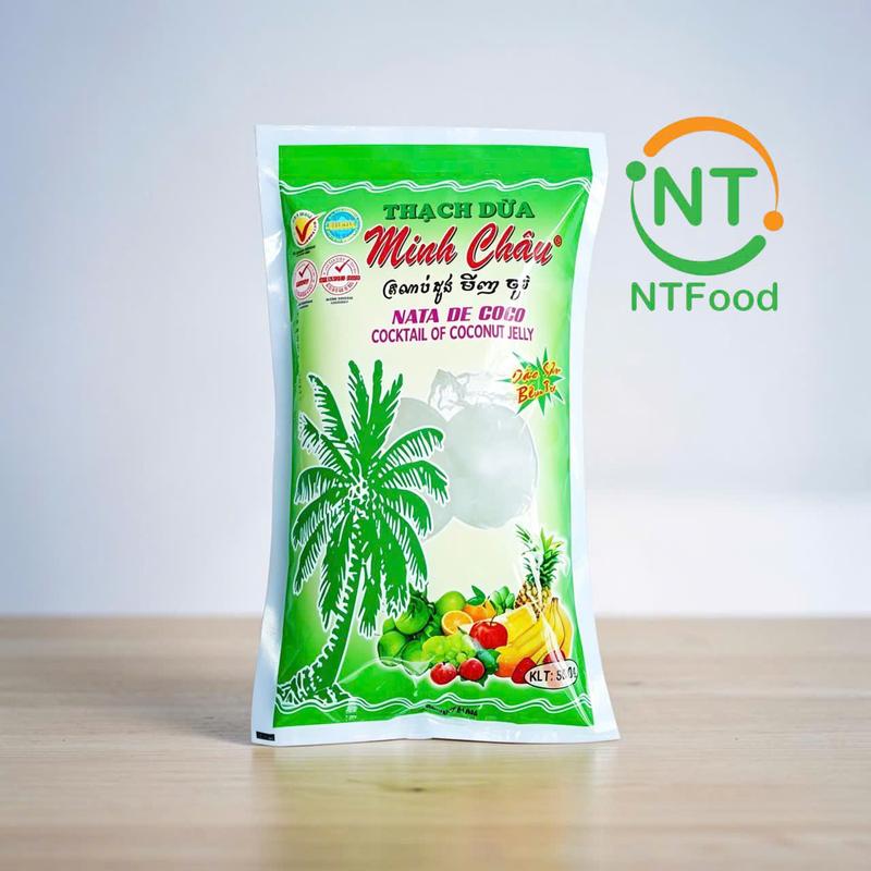 Thạch Dừa Minh Châu Túi 1Kg - Món ăn tuổi thơ - Nhất Tín Food