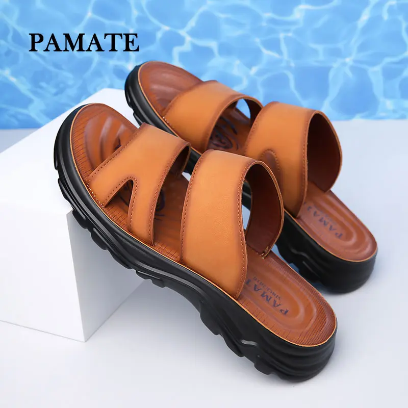 8233 - PAMATE Fashion Sandal Pantai Berjalan Sandal Kasual Sandal Pria Sendal 1