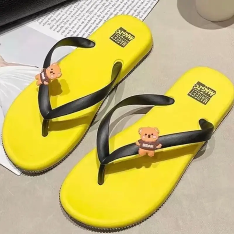 Sandal Jepit Wanita Sehari hari dalam ruangan Sendal Wanita Kekinian (Beard) Karet 1