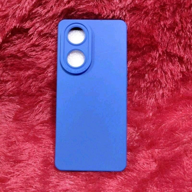 Softcase Casing Pro Camera Cocok untuk OPPO A18/A38 Silikon Macaron Full Cover Bagus lentur+pelindung camera Protection 7
