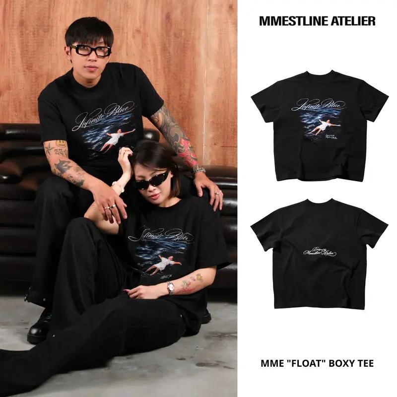 Áo Thun Mmestline "FLOAT" Form Boxy Chất Liệu Premium Họa Tiết In DTG