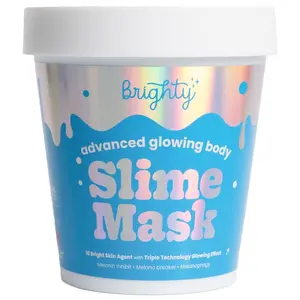 BRIGHTY ADVANCE GLOWING BODY SLIME MASK 170gr